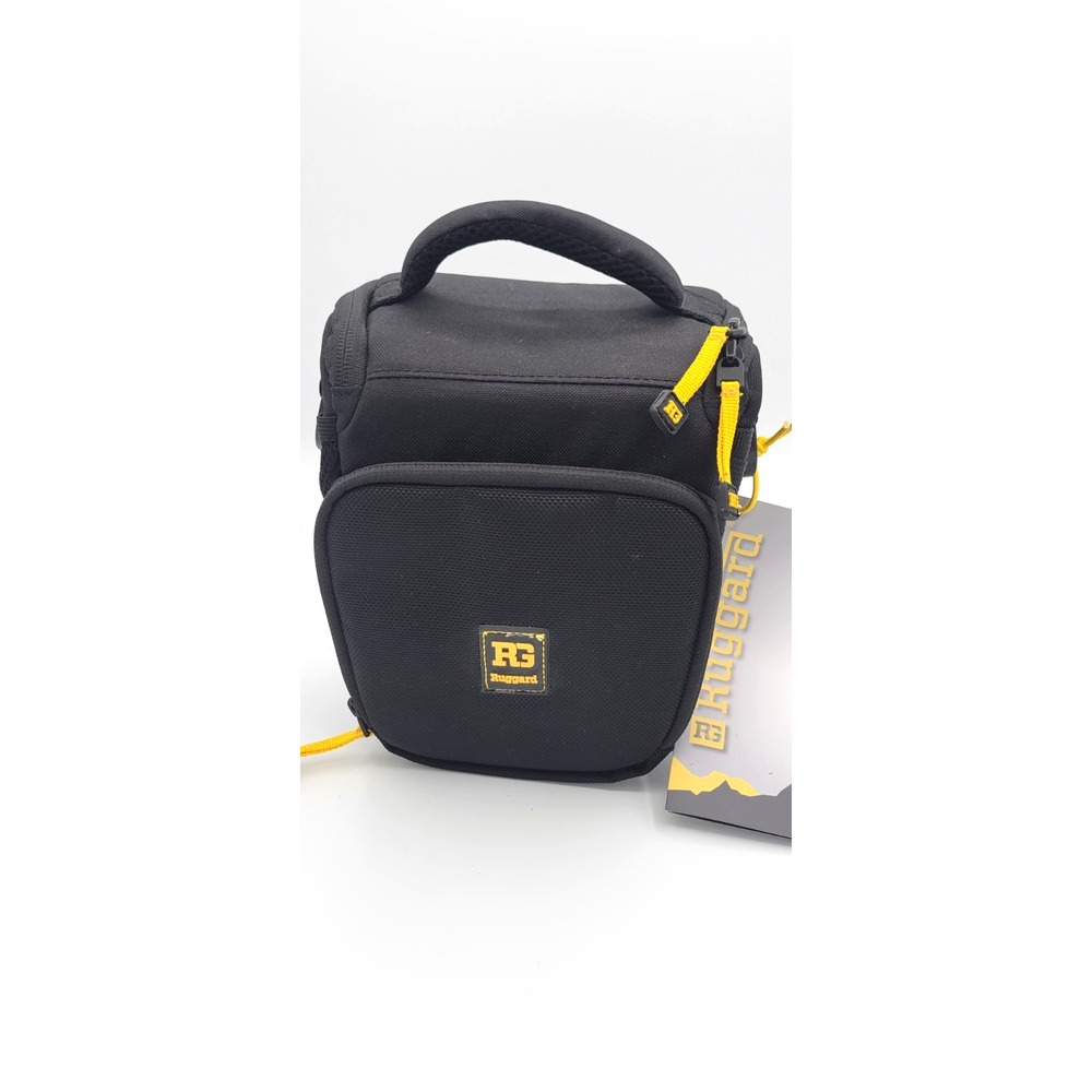 Ruggard Hunter 35 Holster Camera Bag Padded w/ Strap Black/Yellow 2 Pockets NWT